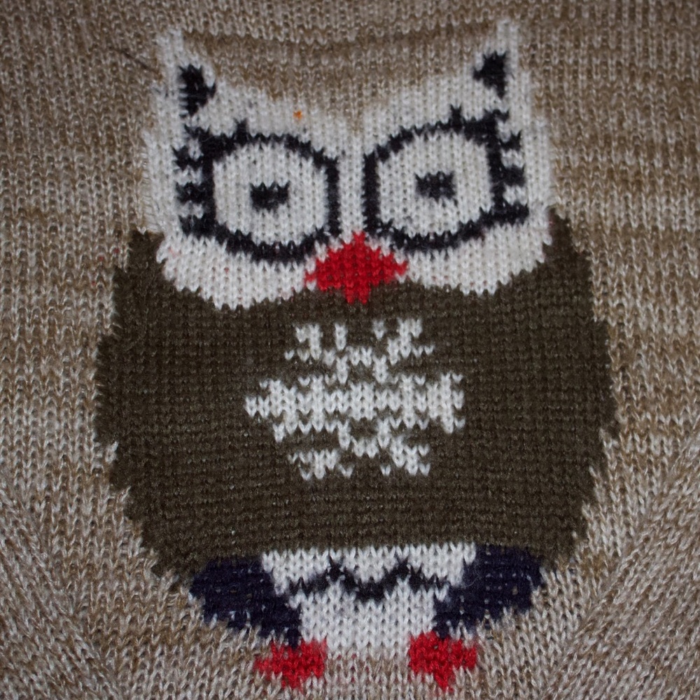 🆑 3/$20🦉Owl Knitted Sweater🦉 - Picture 4 of 7